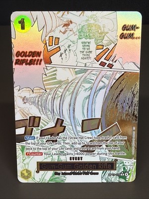 Gum-Gum Golden Rifle (Alternate Art) OP15-116 Adventure on Kami's