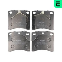 Bremsbelagsatz Scheibenbremse Optimal BP-10111 FüR T4 Vw Transporter 70A 70H 7DA