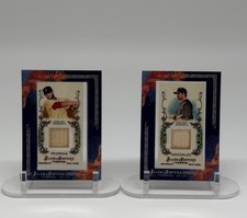 2011 Allen & Ginter Red Sox Mini Framed Relic Lot (11) Pedroia Ellsbury Gonzalez