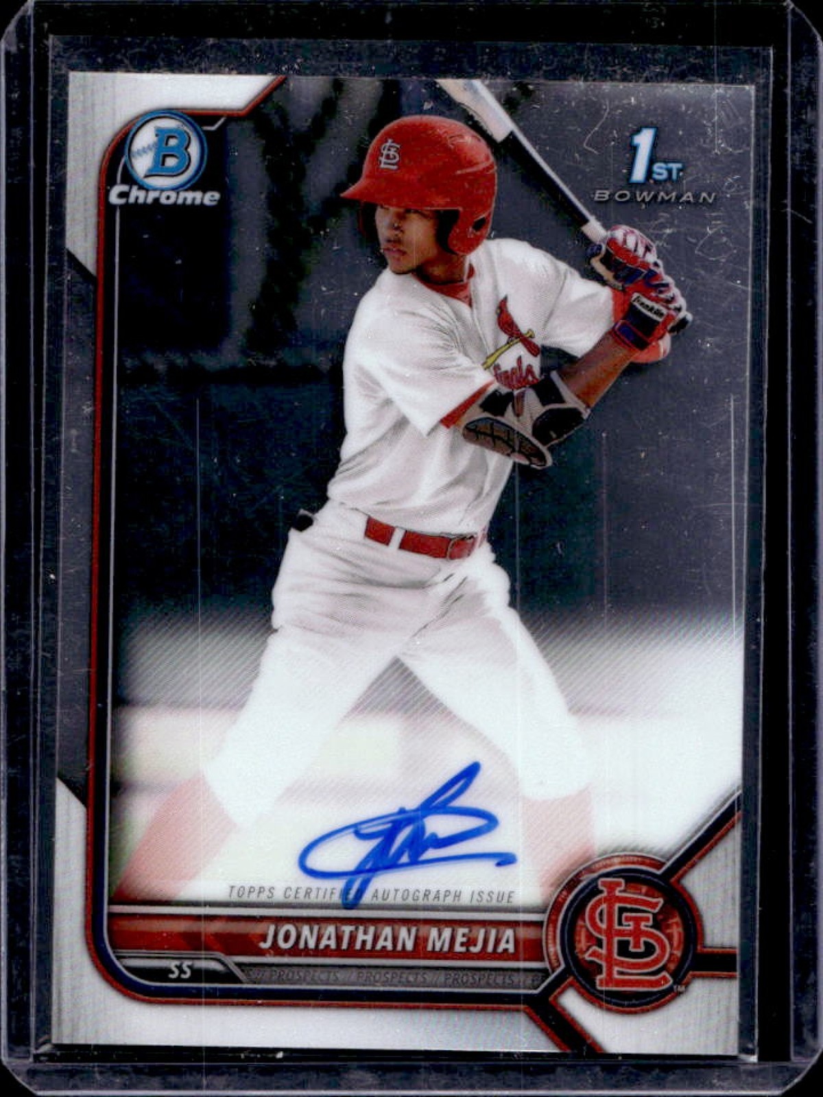 2022 Bowman Chrome Jonathan Mejia Auto 1st #CPA-JM Cardinals