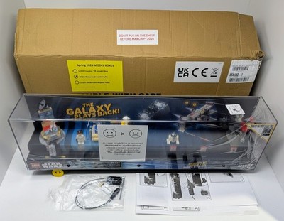 LEGO Star Wars Smart Play 2026 Retail Display Case For Model 75423 - Unused!