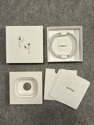 OVP Apple AirPods 3rd Generation MME73ZM/A Verpackung Karton #