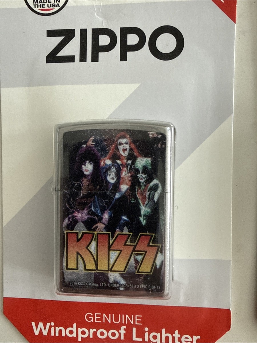 Lot Of 4 RARE NEW Zippo Kiss Band Rock And Roll - Limited Edition