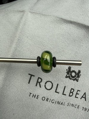 Original Trollbeads Unikat Grün Bead 