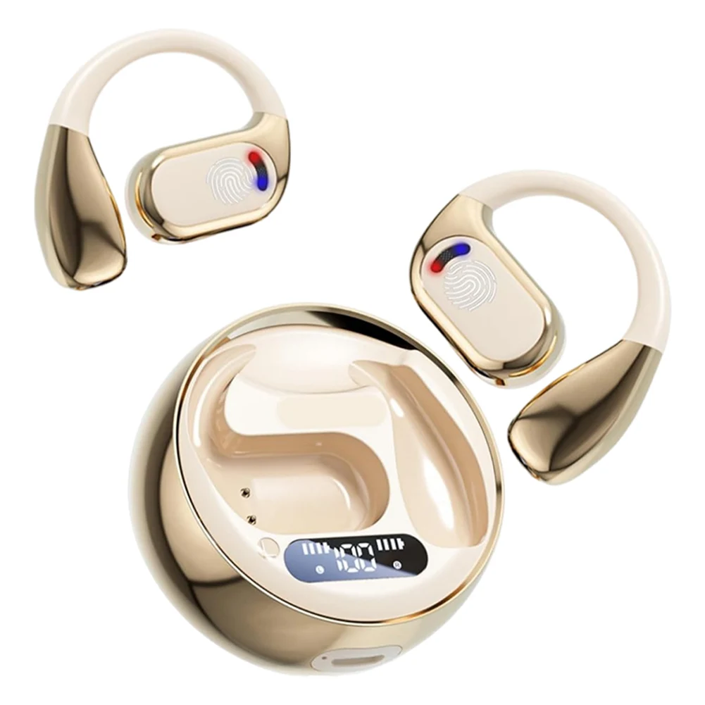 Smart AI Bluetooth Earbuds with Real-Time Language Translation