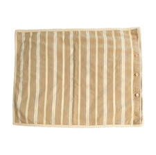 Lauren Ralph Lauren Rue De Artistes Ticking Stripe standard Sham twill tan cream