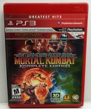 Mortal Kombat Komplete Edition (PlayStation 3 2012) Complete Tested Working