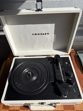 Crosley Record Player Turntable Cruiser Plus Bluetooth - CR8005F-WS Used