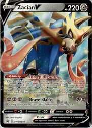 Zacian V SWSH018 Sword & Shield Black Star Promo