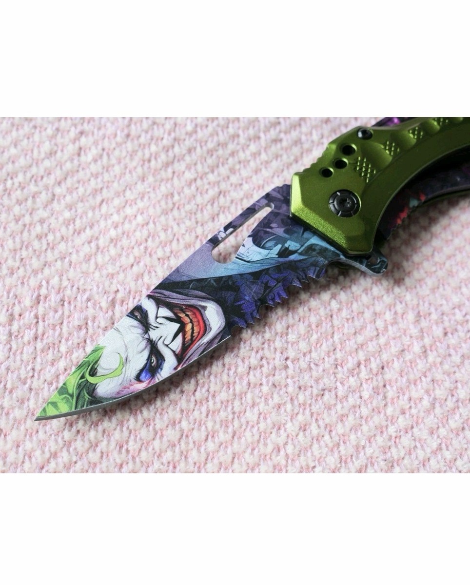 New Colorful Fantasy Evil Clown Zombie Apocalypse Spring Assist