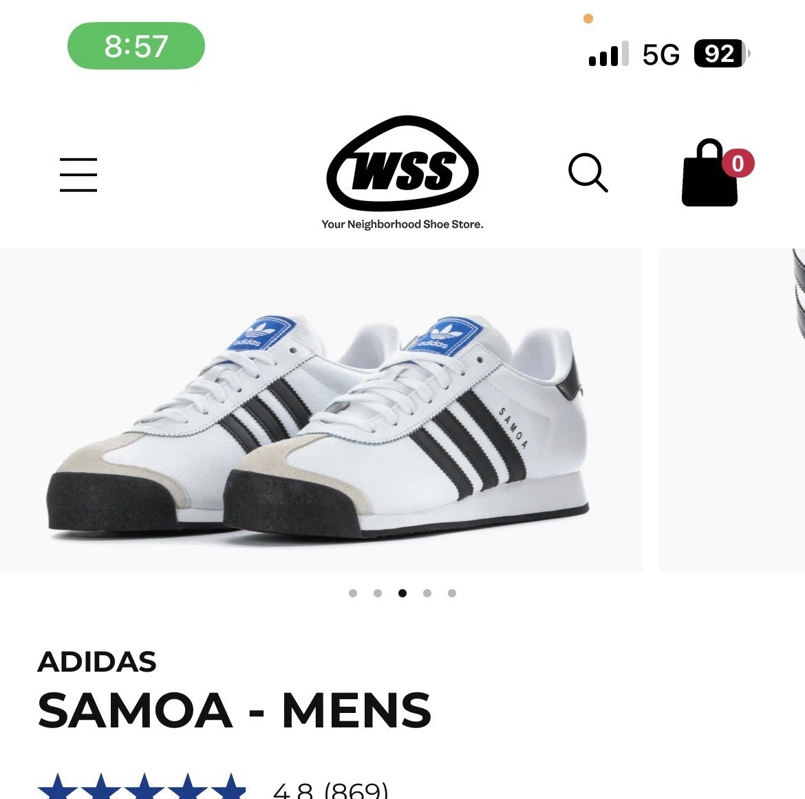 adidas Samoa Sneakers for Men for Sale | Authenticity Guaranteed | eBay