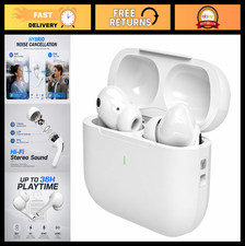 Wireless Bluetooth 5.3 Earbuds, Noise Cancelling, 30H Playtime, IPX5 Waterproof,