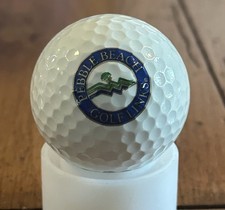 Pebble Beach Golf Links Circle logo golf ball - Top 100 Course California M