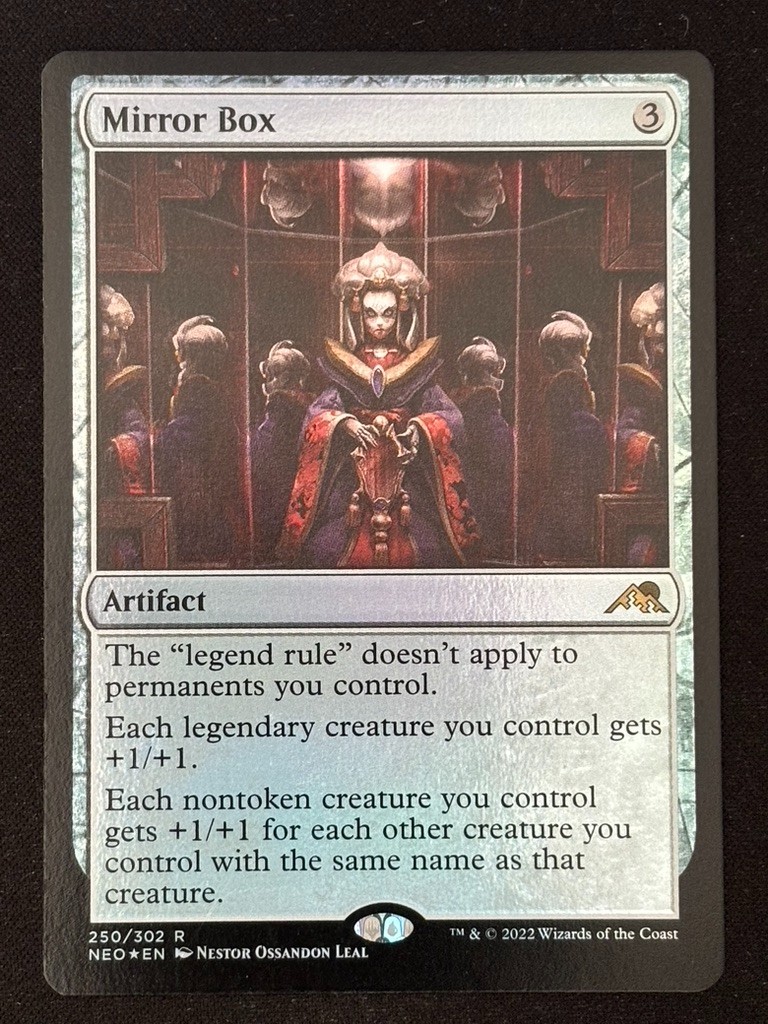 1x MTG Mirror Box (Foil) - Kamigawa: Neon Dynasty (NEO) #250