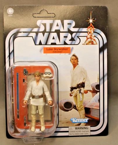 HASBRO / KENNER STAR WARS LUKE SKYWALKER TATOONIE UNPUNCHED CARD VINTAGE SERIES