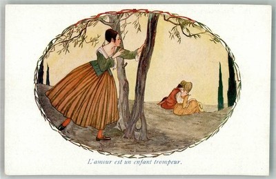 14009000 - L`amour est un enfant trompeur Eifersucht Poesie / Liebe Cramer, M.