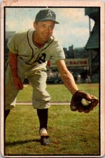Eddie Joost 1953 Bowman Color #105 Philadelphia Athletics