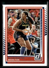 2025 Donruss WNBA Aliyah Boston #1 Indiana Fever
