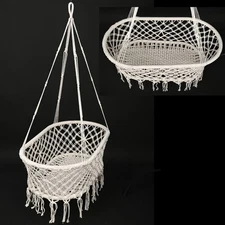 Baby Hammock Swing Foldable Portable Cradle Natural Woven Basket Bed