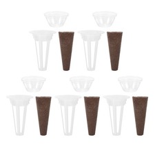 1 Set Grow Baskets Plant Pot and Lids Hydroponic Plant Basket Kit Garden 7.65 per sponge