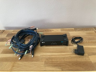ATEN CS1762A KVMP Switch DVI USB Audio USB-Hub