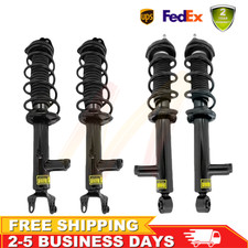 4PCS Front Rear Shock Struts Assys Adaptive For Infiniti Q50 Q60 Sport RWD 2016-
