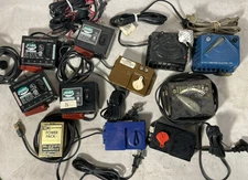 Lot 14 Assorted Vtg Toy Model Train Railroad Transformers Power Packs As Is
