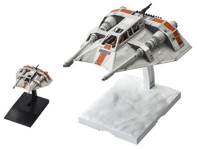 Star Wars The Empire Strikes Back Snowspeeder Set 1/48&1/144 Model Kit Bandai