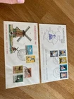 Netherlands E46+E47 Child set 1960 + Summer 1961  FDC unwritten blanco cat 140