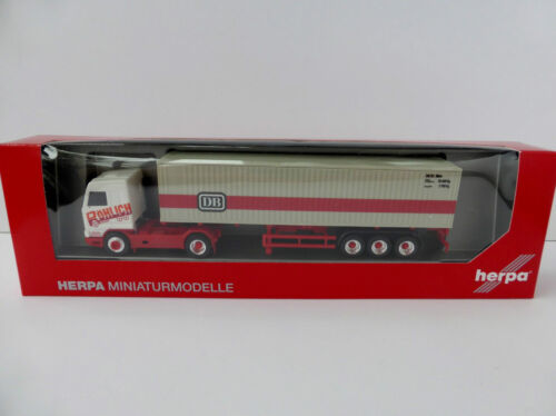 Scania Streamline Expédition Röhlich Allemand Train DB 1/87 Herpa 302562 - Photo 2 sur 7
