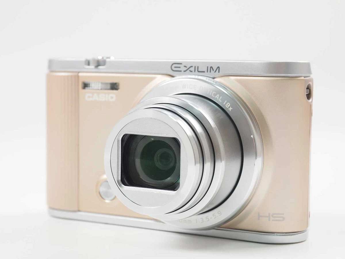 Near Mint] Casio HIGH SPEED EXILIM EX-ZR1800 GOLD 16.1 MP Digital