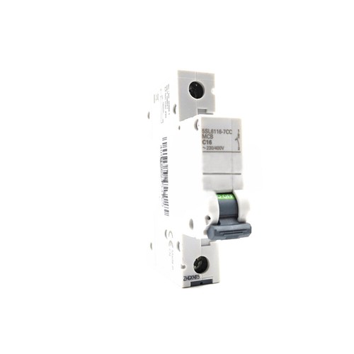 Circuit Breaker 1P 16A 230/400V For Siemens 5SL6116-7CC - Picture 2 of 5