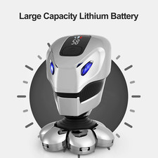 7D Cordless Shaver Hair Trimmer Men’s 5-In-1 Electric Head Shaver Razor Men Wet 21