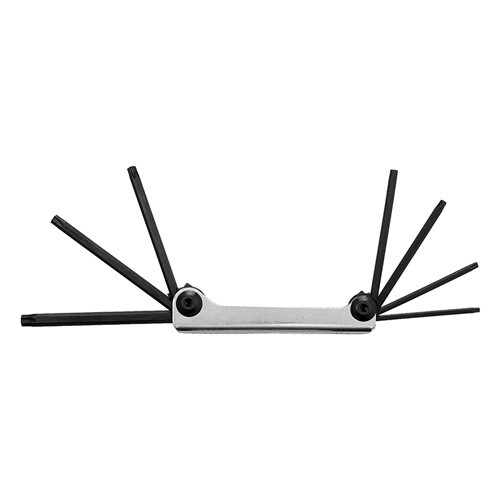 TORX KEY SET 7 PC FOLDING T10 - T40 EKL22571 Brand New!