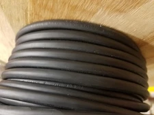 50 FT 6 gauge AWG EPDM JACKET COPPER WELDING BATTERY CABLE BLACK MADE IN USA