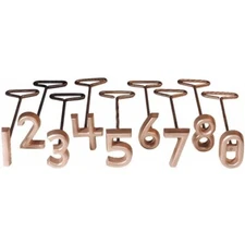 L & H Freeze Branding Number Set 6" Livestock