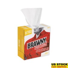 Heavy Duty Shop Towels Absorbent Cleaning Wipes 100 Count Reusable Box New