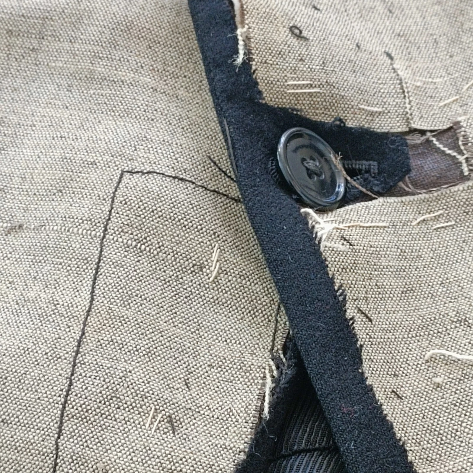 Paul McNeil Customised / DECONSTRUCTED VINTAGE TAIL JACKET Size L / XL SUPERB - product detail image 7