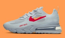 nike air max 270 react grey and red