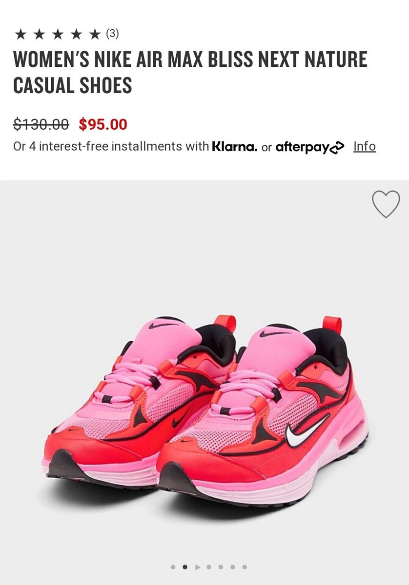 ★NIKE★大人気★WMNS AIR MAX BLISS NEXT NATURE★追跡可 Latest Pickup: Nike Air Max Bliss Next Nature 