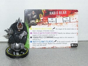 Horrorclix Freakshow #079 Rabid Bear