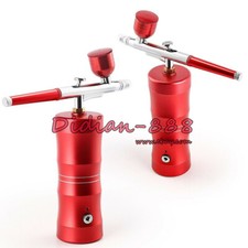 Portable-Mini Auto Airbrush Air Compressor Kit Set Spray Gun Painting Craft