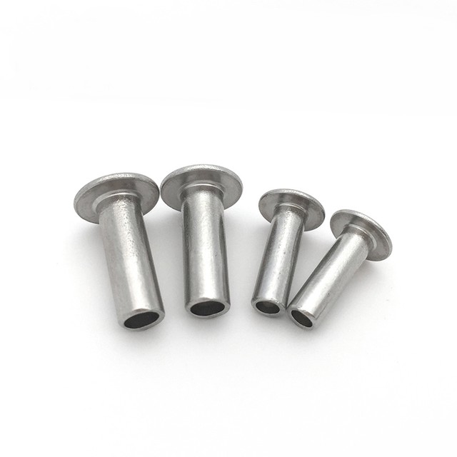 M3 330mm L Stainless Steel Hollow Rivets Flat Round Head Half Empty Core Rivet eBay
