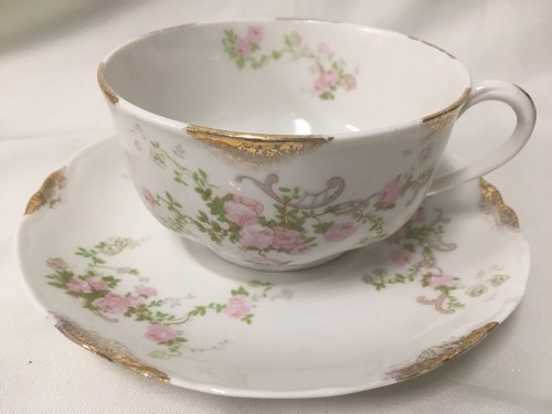 (11 Piece) Warwick China USA 'Old Abbey' w/Gold Daubs Partial DESSERT SET For 4 - Picture 7 of 12