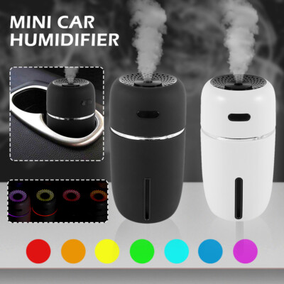 200ml Essential Oil Diffuser Humidifier Air Aromatherapy 7LED Ultrasonic Aroma