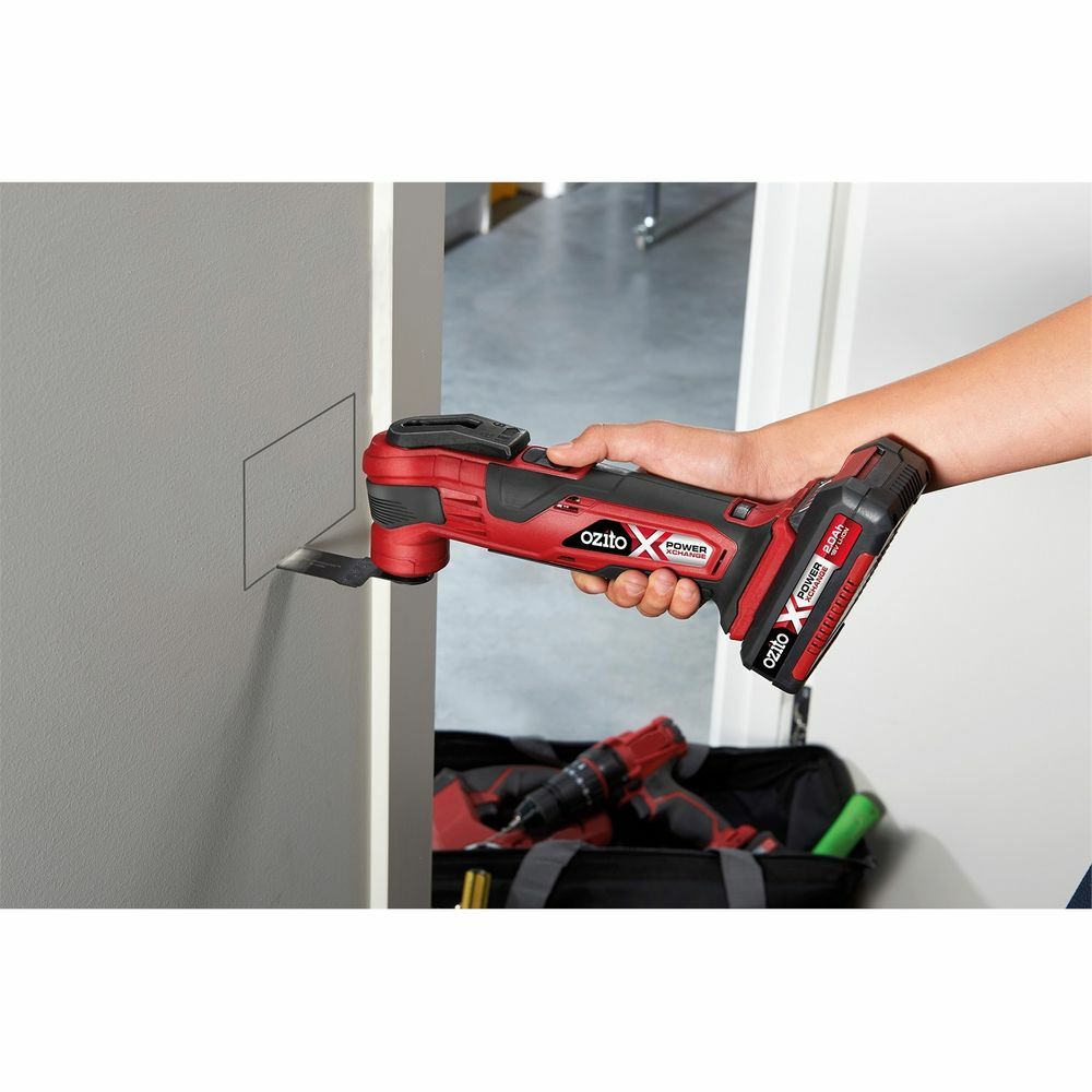 Ozito PXC 18V Multi Function Tool Skin Only, 14 accessories included