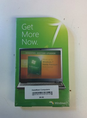 Microsoft Windows 7 Starter to Home Premium 3264Bit Anytime Upgrade On Line Microsoft Windows 7 Starter to Home Premium 3264Bit Anytime Upgrade On Line