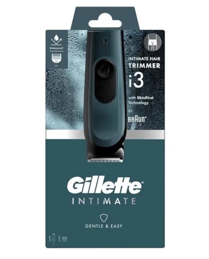 Tondeuse Gillette Intimate i3 pour pubis et aisselles contre les irritations
