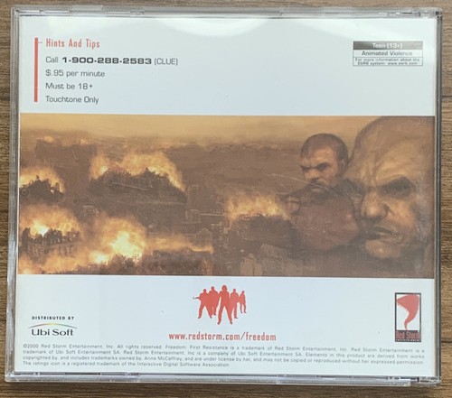 Anne McCaffrey's Freedom First Resistance (PC, 2000) Near Mint Game - Afbeelding 4 van 5