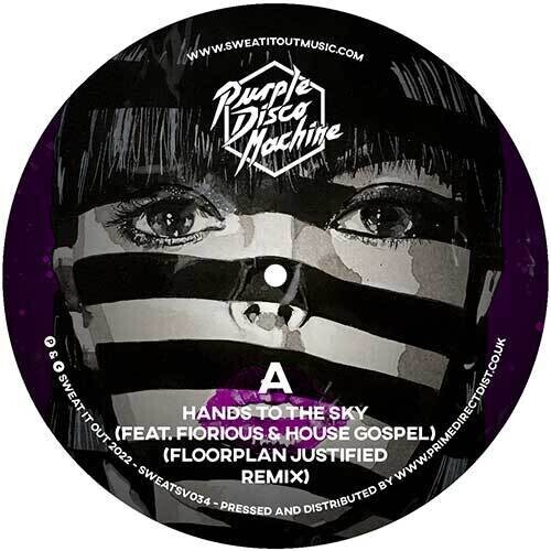 Purple Disco Machine - Hands To The Sky Floorplan Remix [Новые 12 виниловых пластинок]